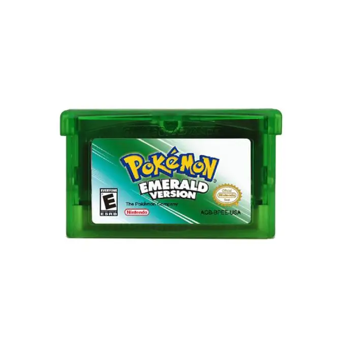 Pokemon английские карточки Classic NDSL GB GBC GBM GBA SP Game Collection кассета игровая консоль пять
