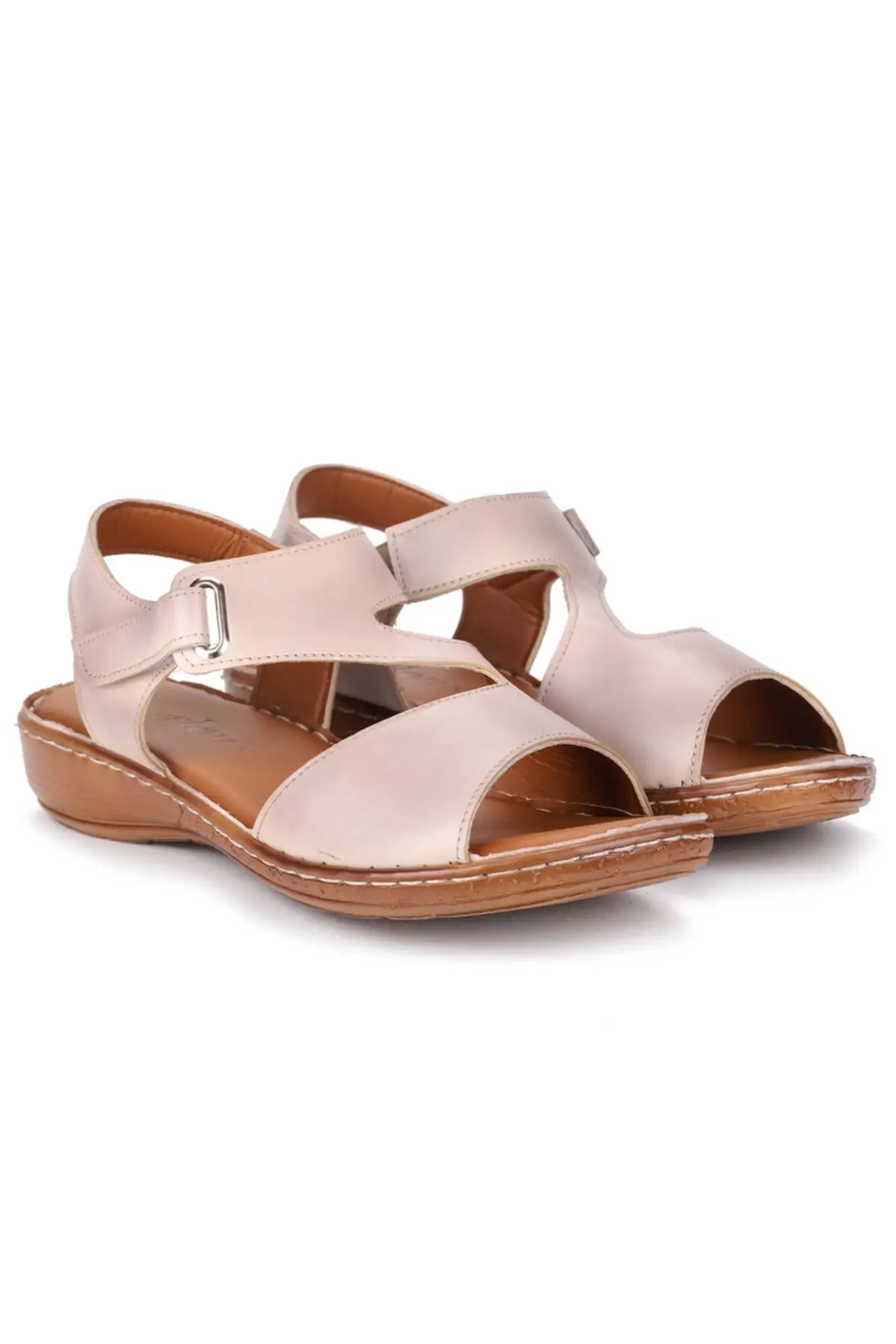 

Alens 506 Large Size Velcro Women 'S Sandals Slippers