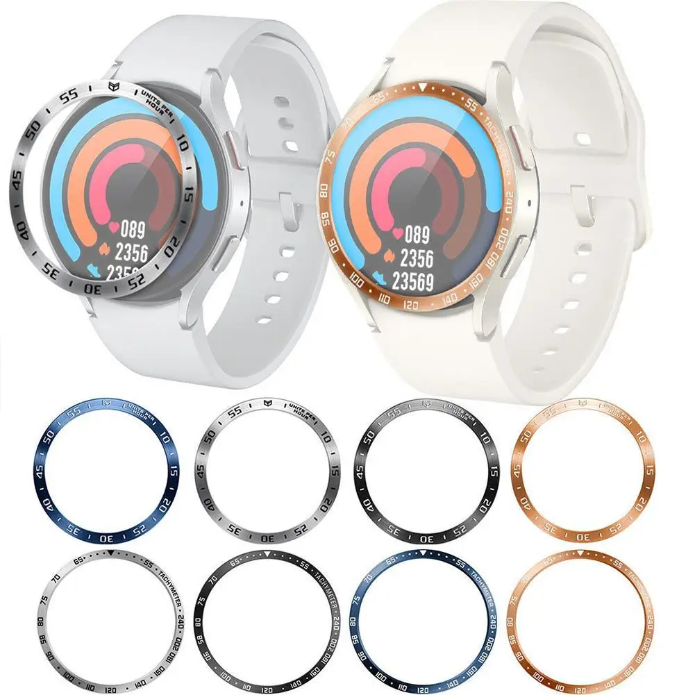 

For Samsung Watch6 Classic Dial Speed And Time Scale With Stainless Steel Protective Mouth Of 43/47m