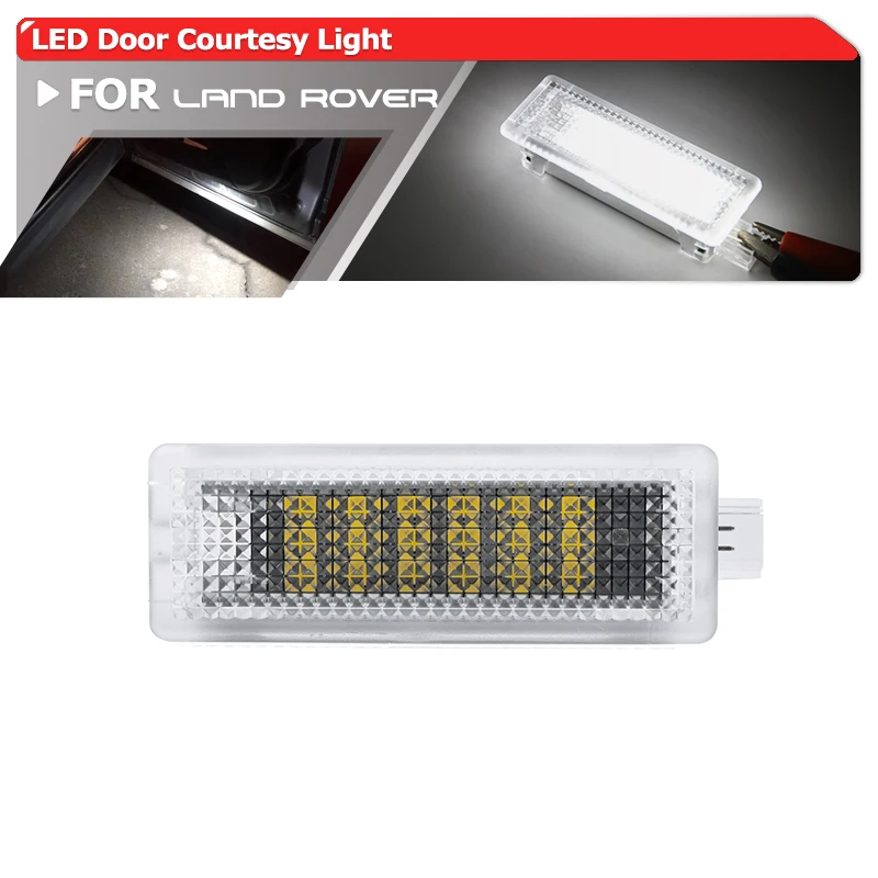 

Fits For Land Rover LR2 LR3 LR4 Range Rover Sport Evoque Discovery 4 Freelander 2 1x SMD White Led Door Courtesy Interior Light