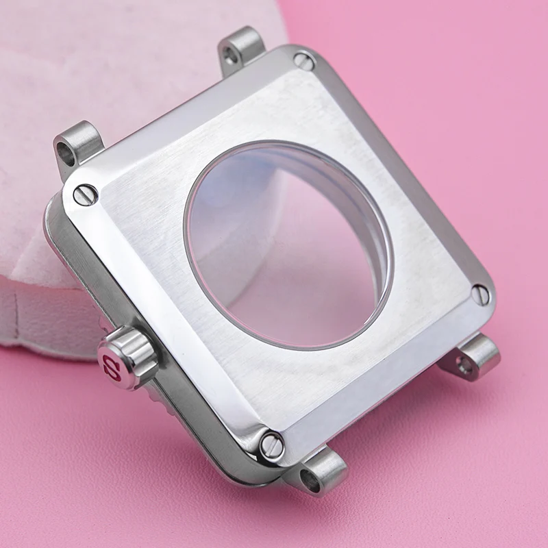 Квадратные Чехлы для часов модели SKX007 с кабиной пилота подходит NH35 NH36 4R 7 S