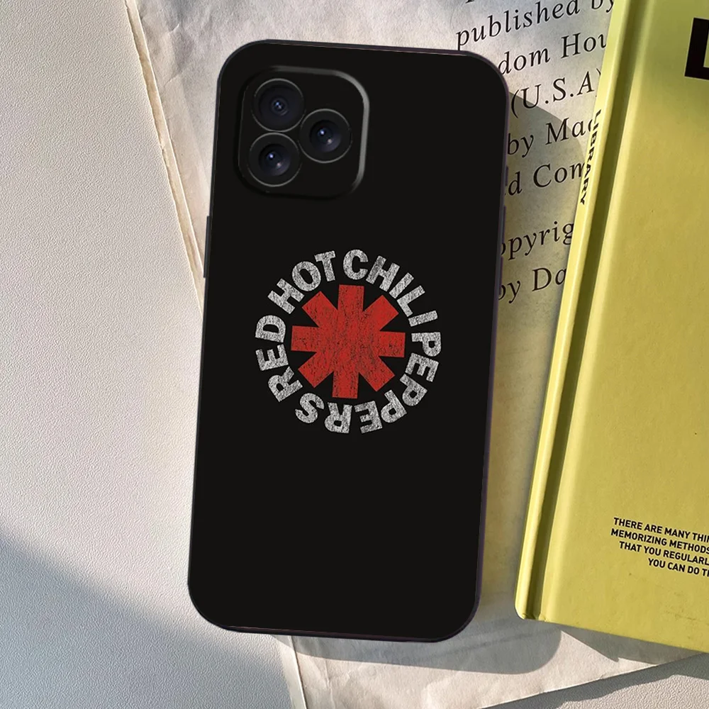Чехол для телефона Band Red Hot C-Chili P-Peppers RHCP Samsung A03 A04 S A13 A34 A53 4G 5G S22 S23 ULTRA черный мягкий