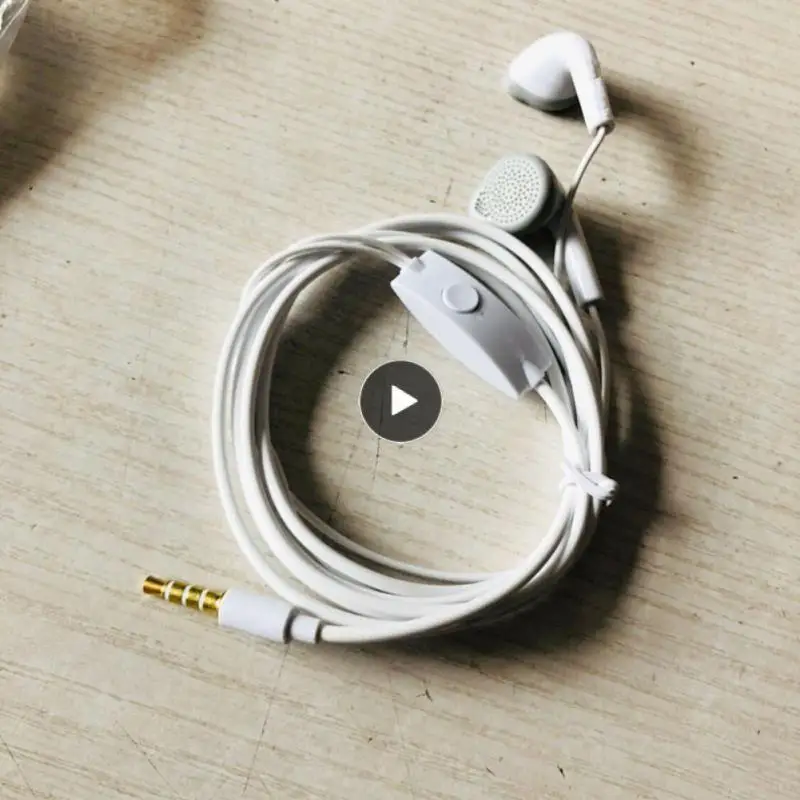 

With Microphone Wired Headset Smartphone Headset Wired Earbud In-ear Type Wire-controlled Earphone Suitable For Huawei