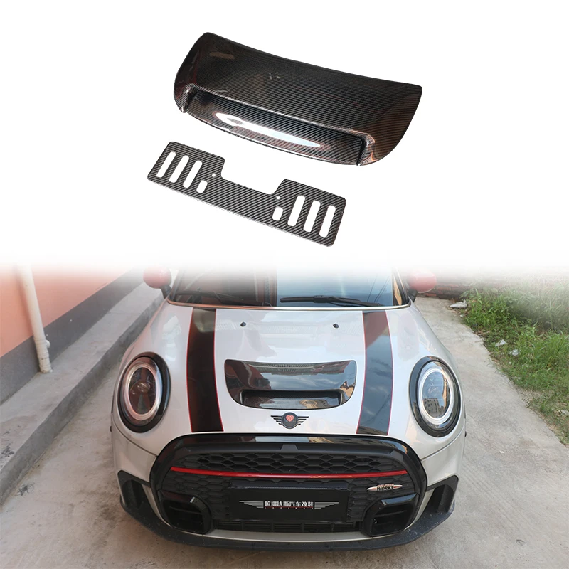 

Подходит для 2014-2023 MINI JCW Hood охлаждающий клапан COOPER F54 F55 F56 F57 Сменные аксессуары из углеродного волокна для тюнинга автомобиля