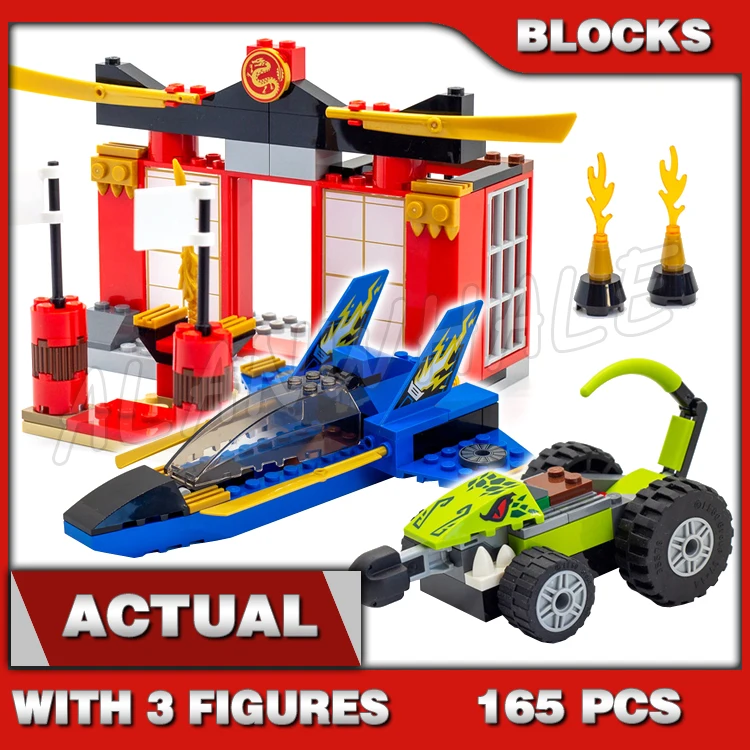 

165pcs Legacy Storm Fighter Battle Jet Temple Snake Car Vehicle 11552 Building Blocks Sets GIfts Compatible With Model