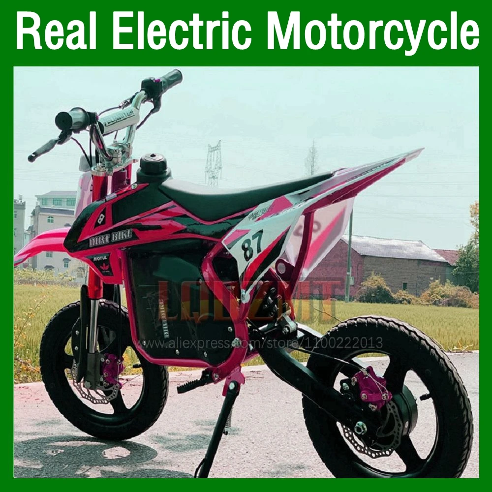 Electrical Mountain Mini Small Buggy Real Electric Motorbike Scooter ATV off-road Superbike Moto Bikes Child vehicle Motorcycle