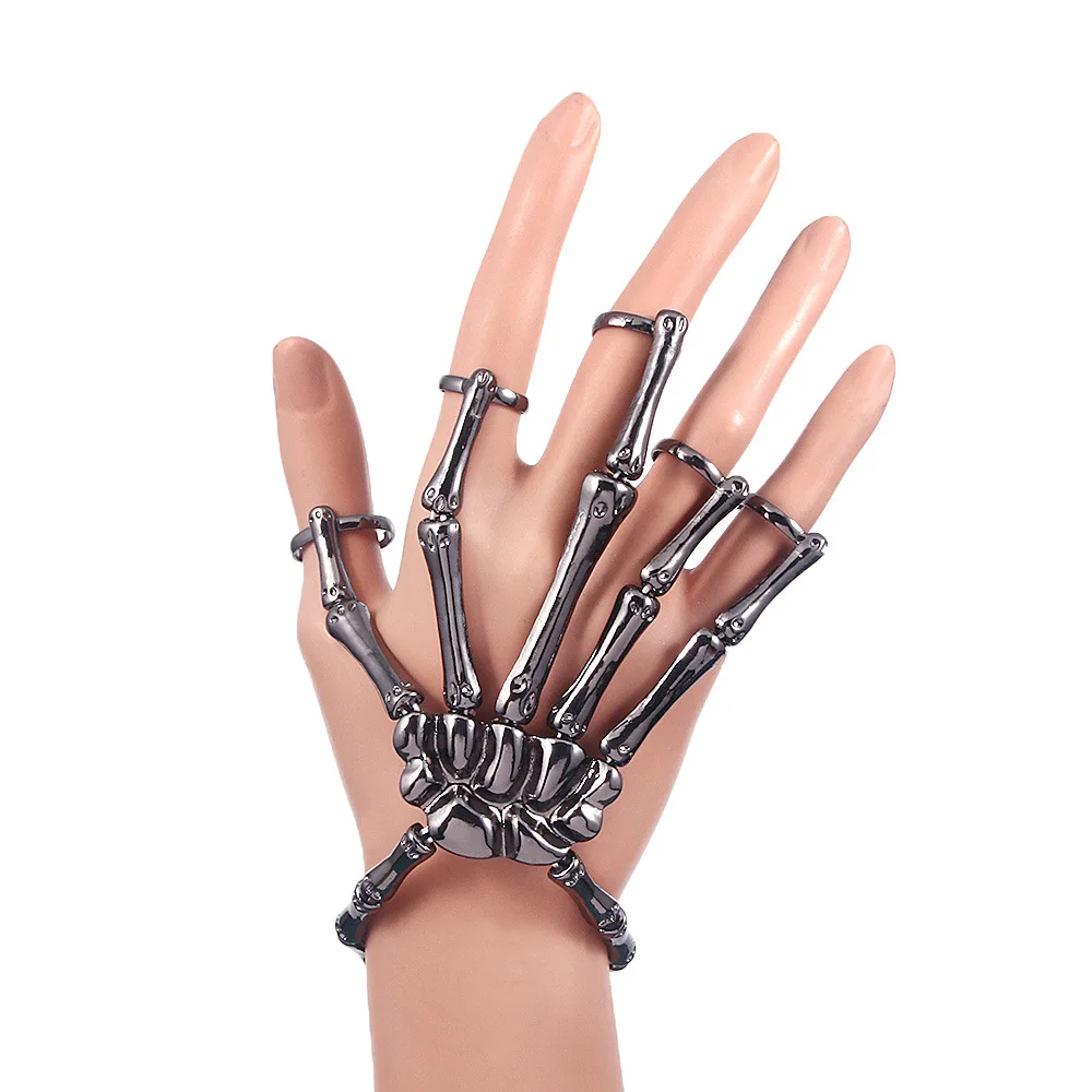 

Halloween Bracelet Tricky Jewelry Robot Arm Skeleton Wedding Ornament Kids Gift Christmas Party Decoration Home Decor Birthday