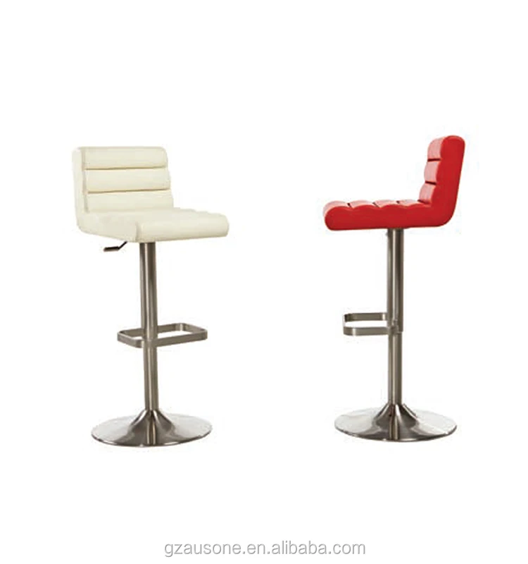 

High quality modern design round based bar chair leather