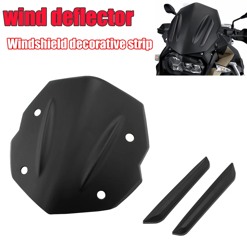 

Instrument Front ABS Windshield Deflector Windscreen Decorative strip Accessories For BMW R1200GS LC ADV R1250GS Adventure 2018