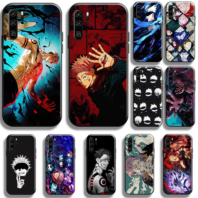 

Jujutsu Kaisen Gojo Satoru Phone Case For Huawei Honor 10 10i 9 9A 10X 9X 8X Pro Lite Shockproof Soft Full Protection Funda