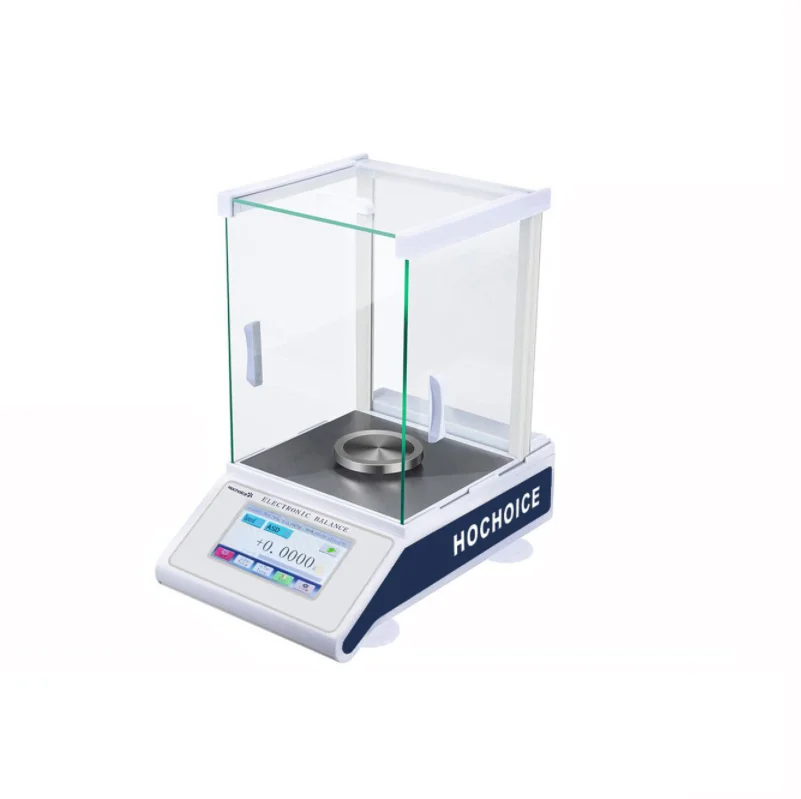 

Internal calibration digital touch screen laboratory analytical balance scale 0.0001g