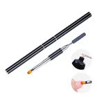 Двухсторонняя щетка для извлечения гель-лака из нержавеющей стали, 2 в 1