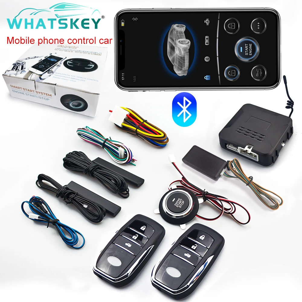 Start Engine Smart Car Alarm