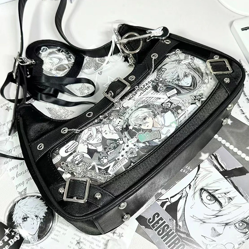 Richme Y2K сумки на плечо подмышками женские дизайнерские серебряные ленты с бантом