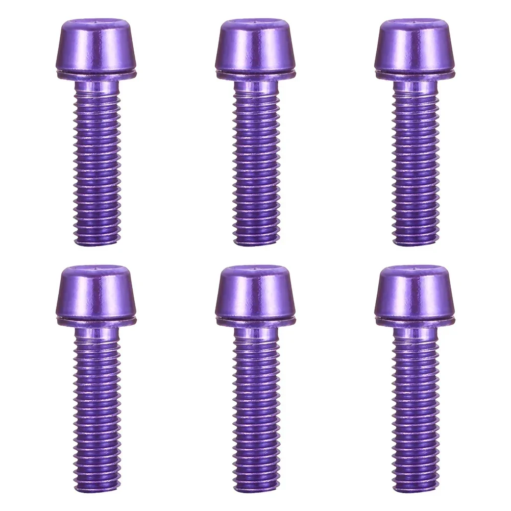Набор винтов для велосипеда 6 шт. M5 * 18 мм красный/синий/зеленый/золотой/фиолетовый