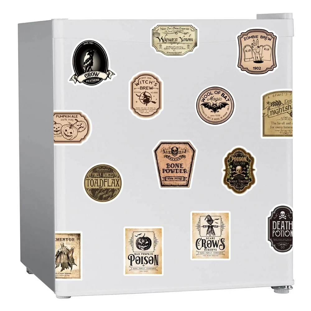 10/30/50 шт. Ретро ужас Готический стиль Хэллоуин винтажные граффити игрушка набор