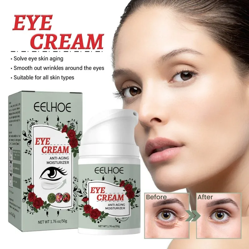 

Anti-aging Eye Cream Anti-wrinkle Tightens The Skin Reduces Fine Lines Around The Eyes Removes Bags Under The Eyes Dark Circles