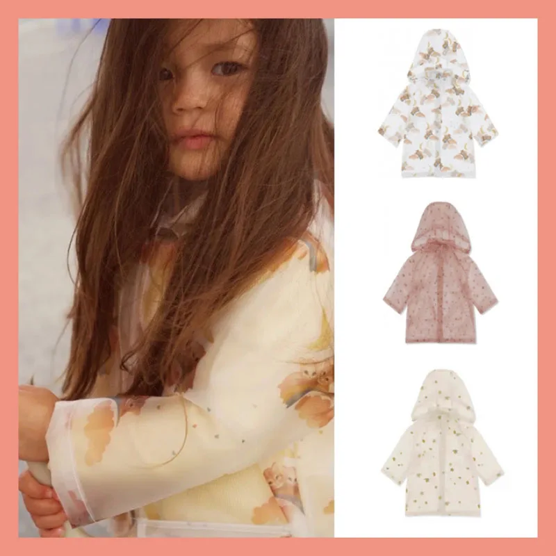 

Per-sale (Shipment In August) 2022 Autumn KS Boys Cape Poncho Student School Kindergarten Girl Cute Raincoat Winter Jacket