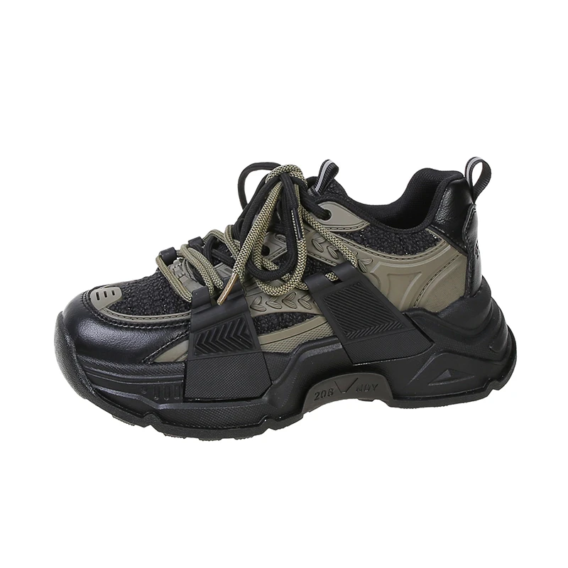 Thick Bottom Old Daddy Shoes Tide Shoes New Thin Thin Shoes Increase The Height Of The Casual Sports Shoes Children