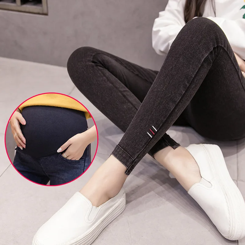 

Denim Jeans Maternity Pants for Pregnant Women Clothes Nursing Pregnancy Leggings Trousers Gravidas Jeans Maternity Clothing