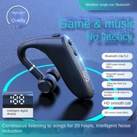 bluetooth wireless ear hook headset noise cancelling earbuds wmic trucker drive with mic for iphone android xiaomi