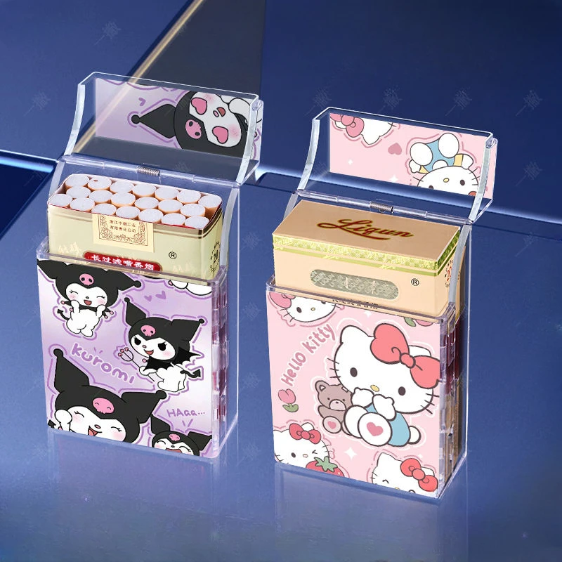 

Sanrio Kuromi My melody Cinnamoroll Hello kitty креативный милый Изысканный Простой персонаж из аниме, сигарета, оптовая продажа