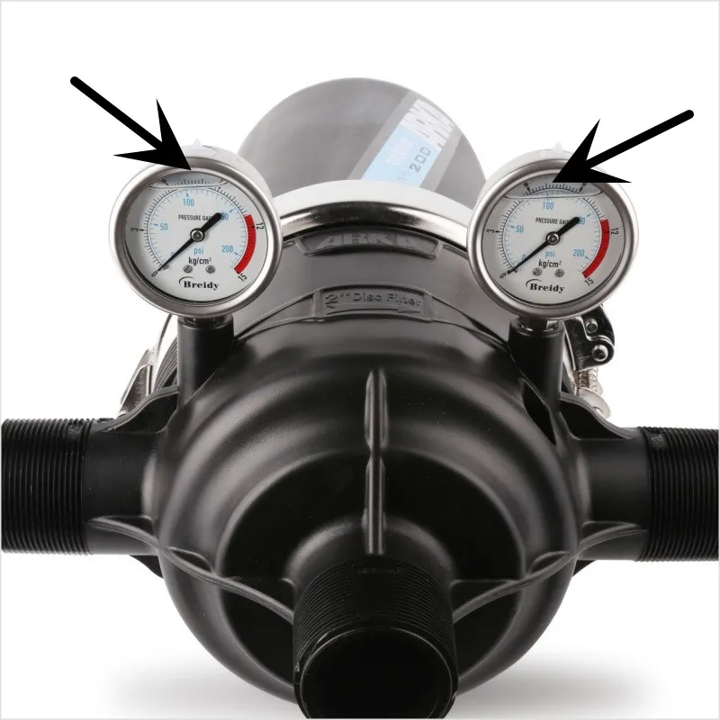 

1.0/1.5MPA Anti-vibration Radial Vibration Pressure Gauge Water Air Pressure Gauge Filter Pressure Gauge