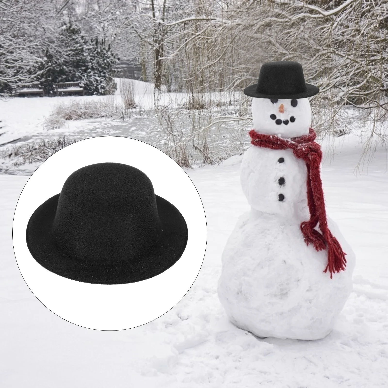 

4pcs Small Formal Hat Decor Accessory Clothes Hat Ornament