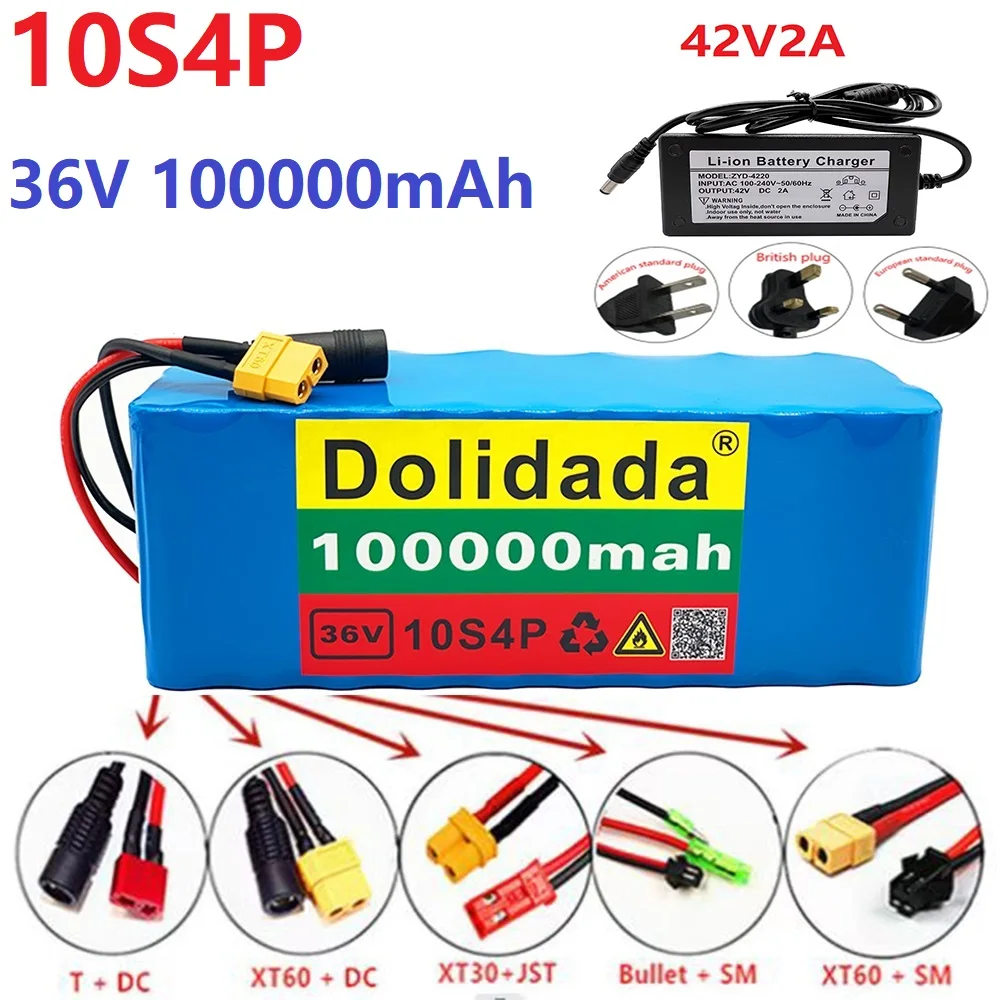 

Умный трехколесный велосипед BMS 10S4P, 36 В, 1000 Ач, 18650 Вт