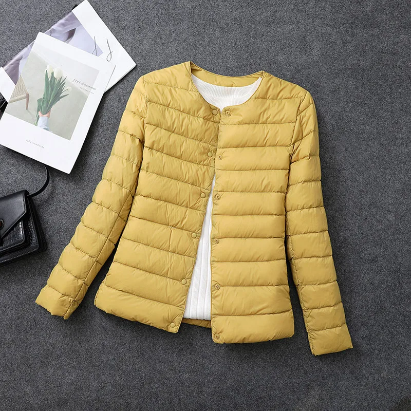 7XL 2023 Two Wears Winter Ultra Light White Duck Down Jacket Parkas Women Lightweight Short Coat Female Oversize Puffer Outwear