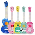 1 шт., детское цветное укулеле, музыкальные инструменты, Детская гитара, игрушки Монтессори для детей, школьные игры, образовательные Подарки для мальчиков и девочек