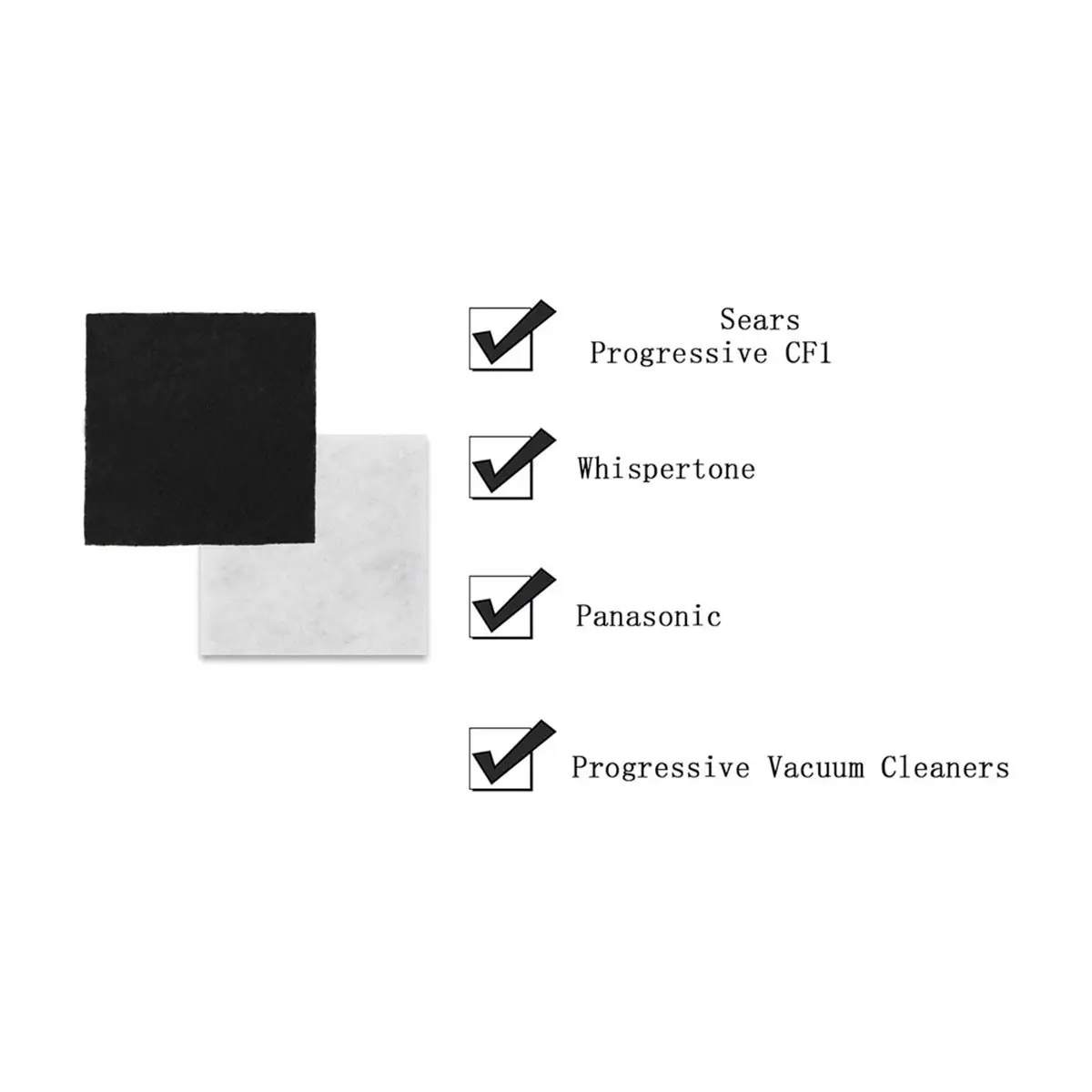 Фото Набор из 8 пенных фильтров, совместимых с Whispertone, для моделей №4