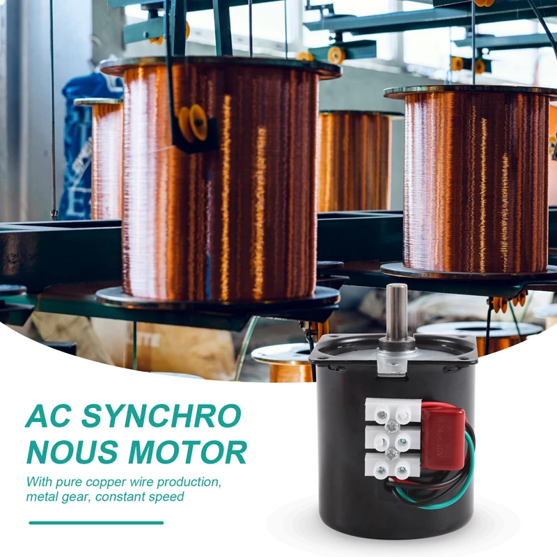 LICG 1 шт. 68Ktyz мини-редуктор переменного тока 220 В 28 Вт 2 5 об/мин синхронный