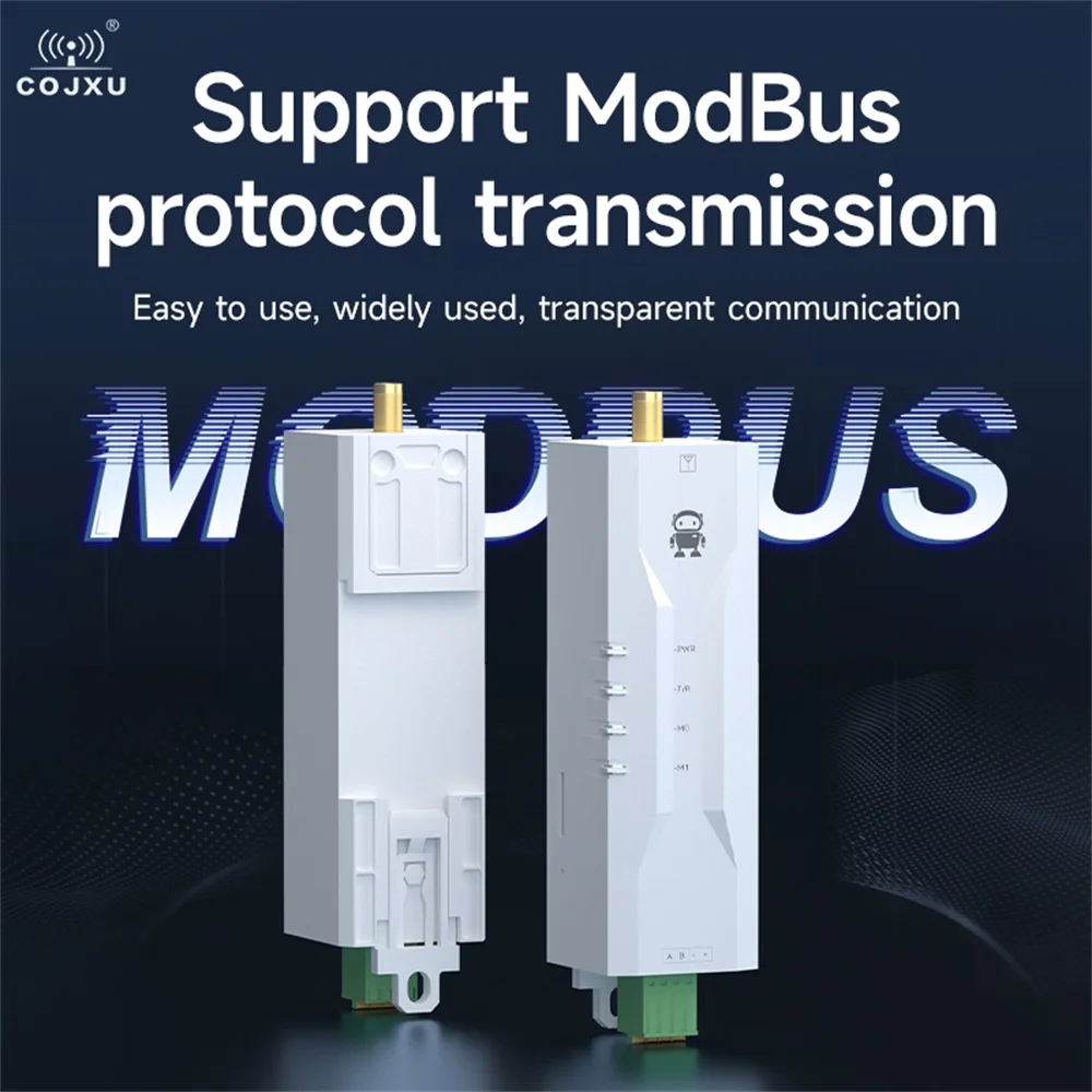 Фото LoRa Micro Din-Rail DTU Протокол Modbus COJXU EWD95M-SL/GL Серия 433/868/915 МГц RS485 5 км Автоматическое реле на большие расстояния 20/30 дБм №5