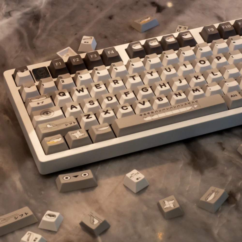Набор клавиш с темой черепахи сакабан 140key PBT персонализированная Милая аниме