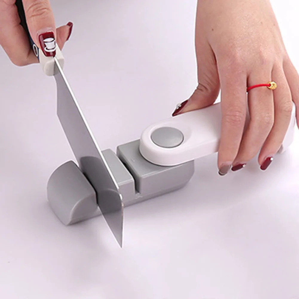 

Portbale House Sharpener Easy To Use Handheld Two Stage Professional Kitchen For Knives For Household Use Grinding Machine