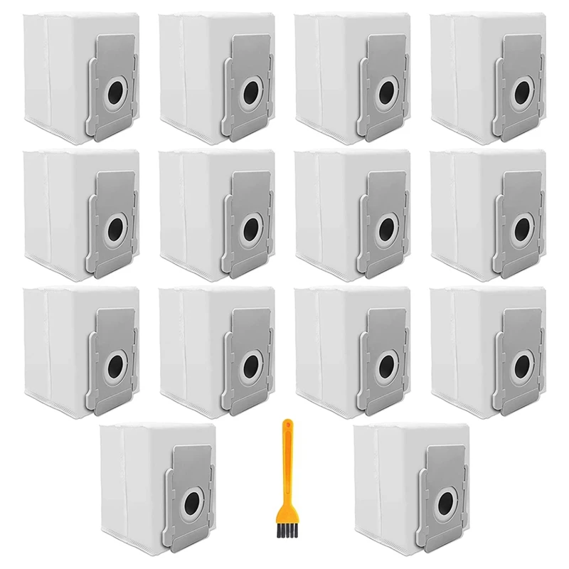 

14 Pack Vacuum Bags for IRobot Roomba I7 I8 I3 I4 I6 J7 S9 + Plus I and S Series Clean Base Automatic Dirt Disposal Bags
