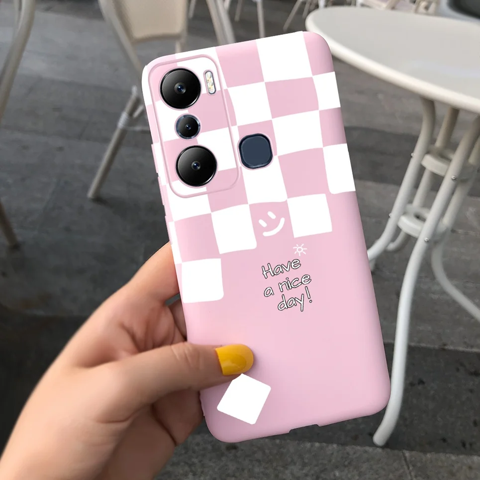 Чехол для Infinix Hot 20i X665C чехол 20 Play X6825 из жидкого силикона роскошный мягкий бампер