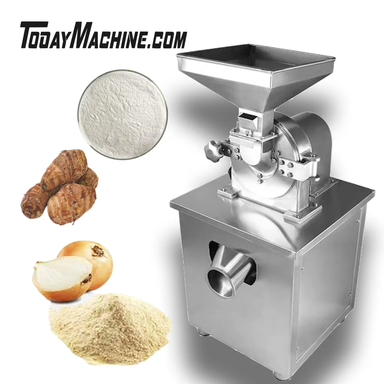 

Salt And Pepper Dry Powder Nut Grain Spice Food Corn Grinding Machine