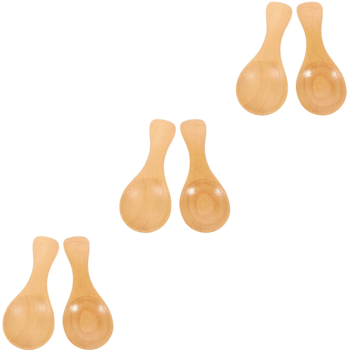 

6 Dishwasher Seasoning Tiny Tea Scoops Spoons Seasoning Spoons Convenient Salt Scoops for Tea Seasoning Kitchen