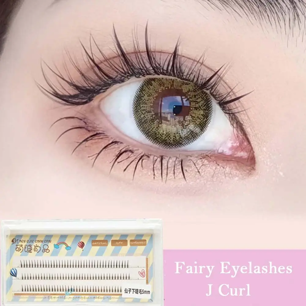 

Модные накладные ресницы Air, макияж, индивидуальные Кластерные ресницы для наращивания, натуральные долговечные ресницы для наращивания, и...