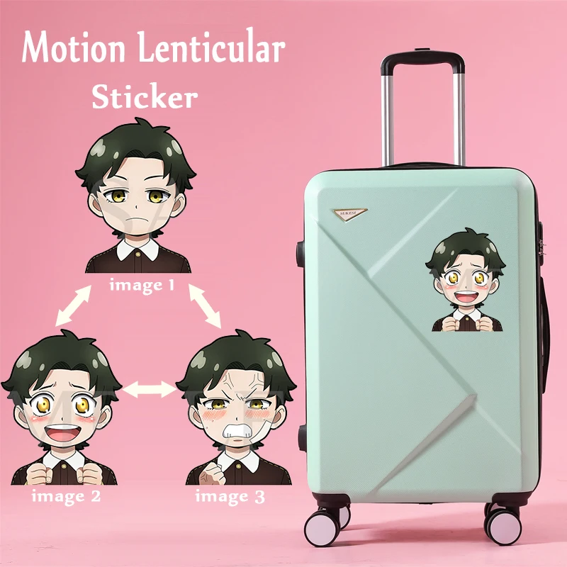 

Аниме Фигурка Damian Motion наклейка на чемодан Spy X Family аниме водонепроницаемые наклейки для автомобиля, ноутбука, холодильника и т. Д. Игрушки в подарок