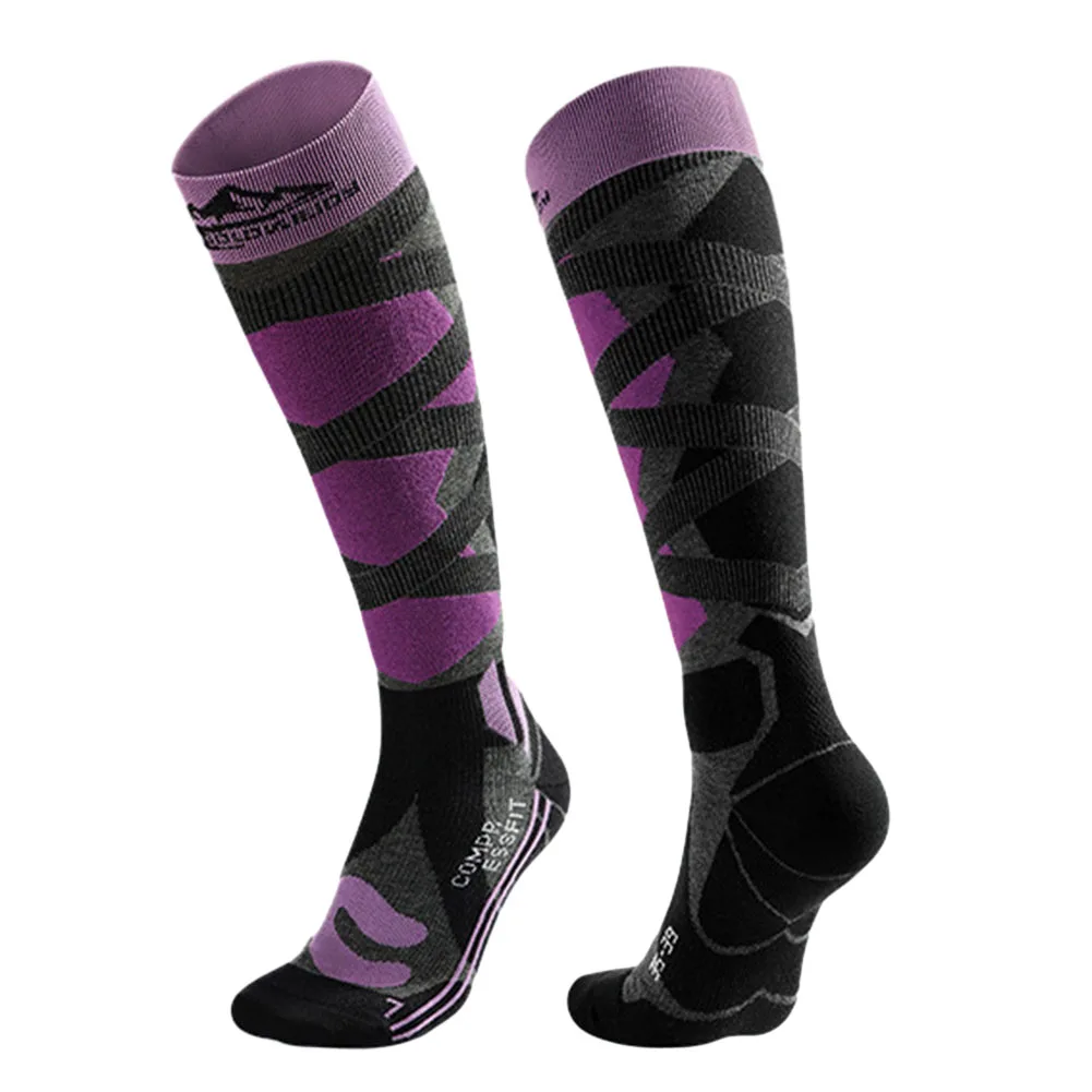 

Лыжные носки мужские/женские длинные толстые теплые зимние носки для катания на сноуборде и пеших прогулок лыжные аксессуары для катания на сноуборде