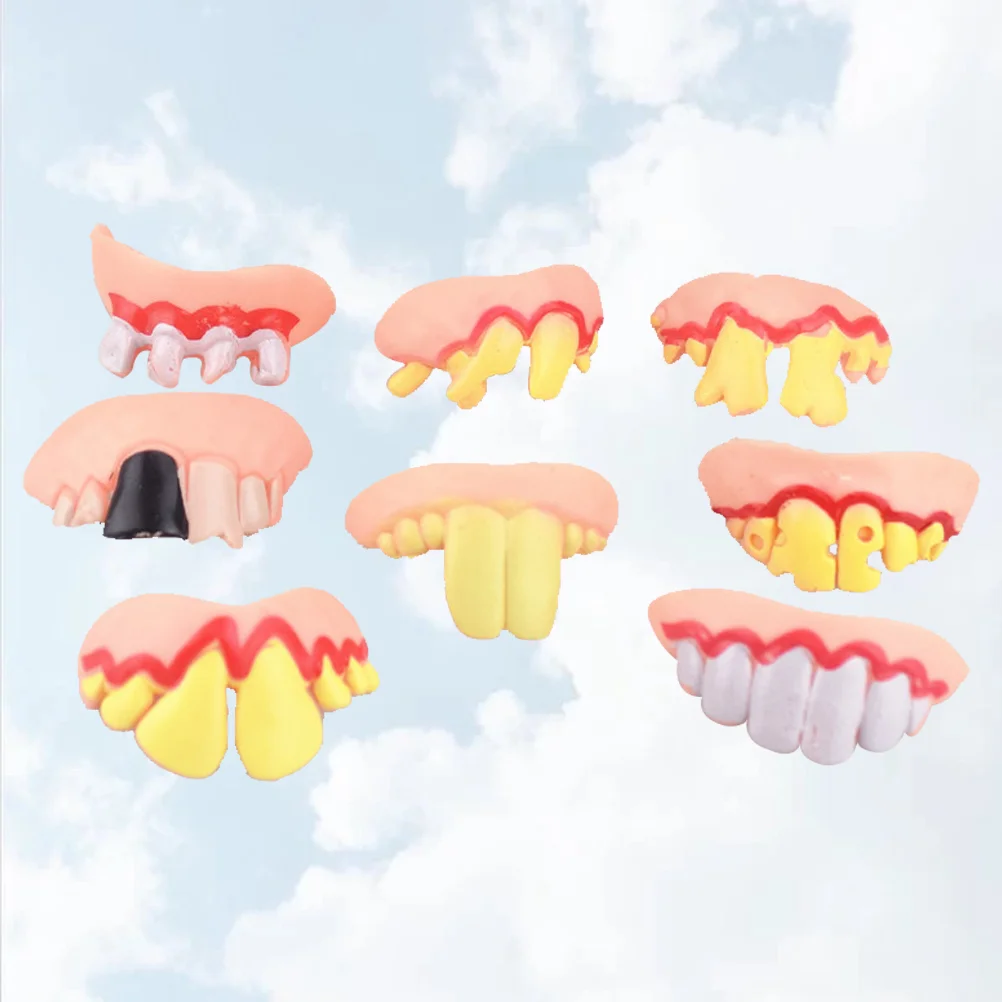 

Party False Prop Denture Model Funny Joke for Costume Party Favors