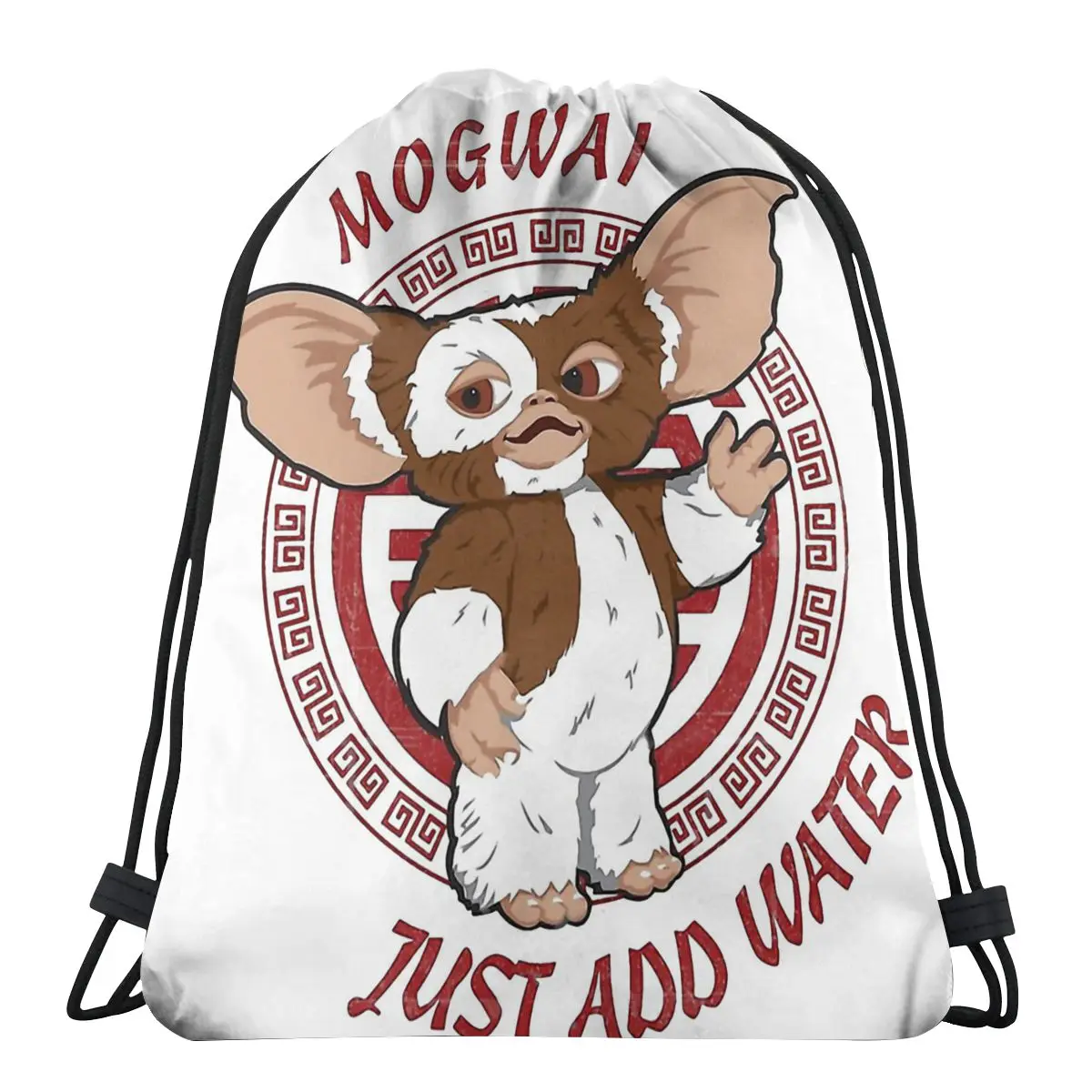 

GREMLINS-GIZMO, рюкзак для хранения на шнурке с принтом, дорожная сумка для подростков, многофункциональный карман