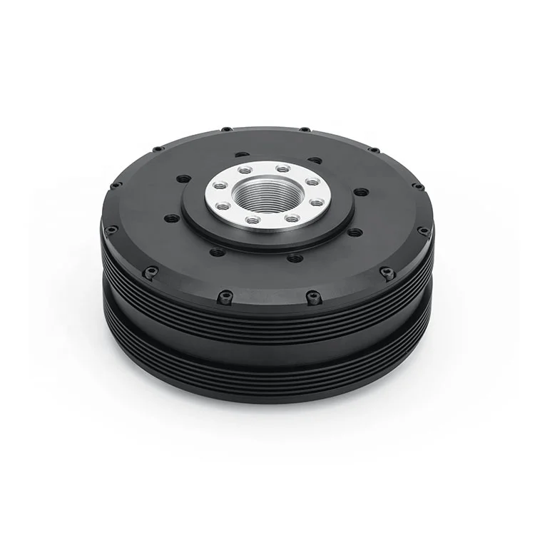 

Бесщеточный сервомотор с прямым приводом постоянного тока PM120 с скользящим кольцом и кодировщиком для роботизированного ручного шарнирного двигателя ступицы колеса