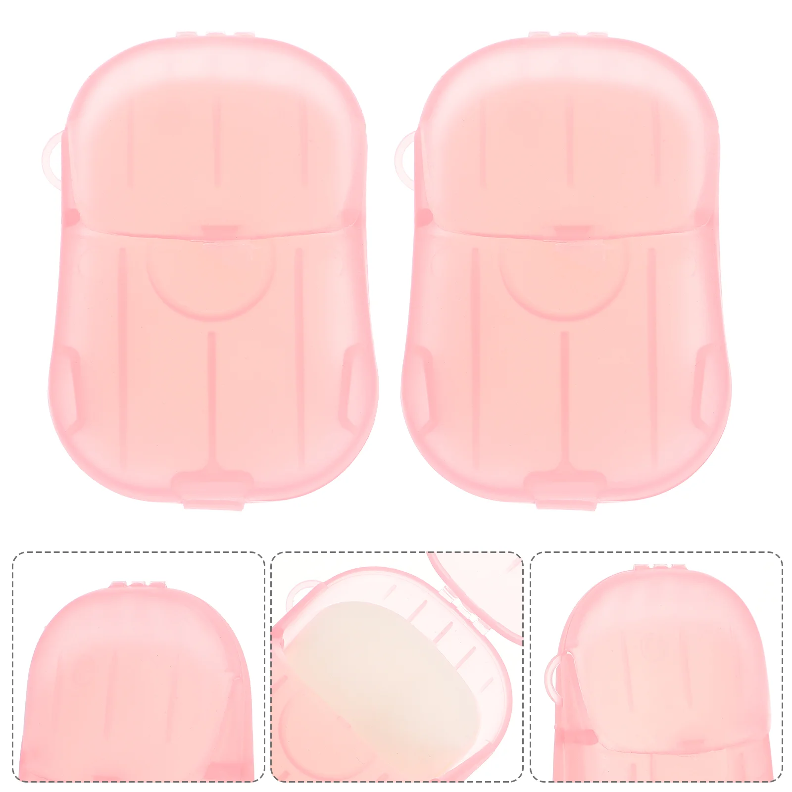 

2 Boxes Soap Paper Sheets Portable Disposable Soap Paper Scented Soap Slice Sheet