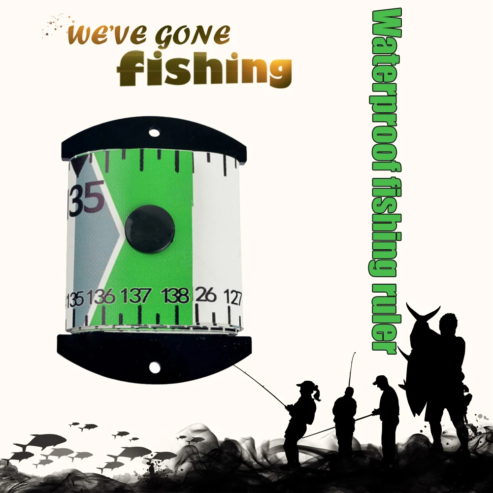 Водонепроницаемая измерительная линейка для рыбы из ПВХ лента Рыболовная Снасть