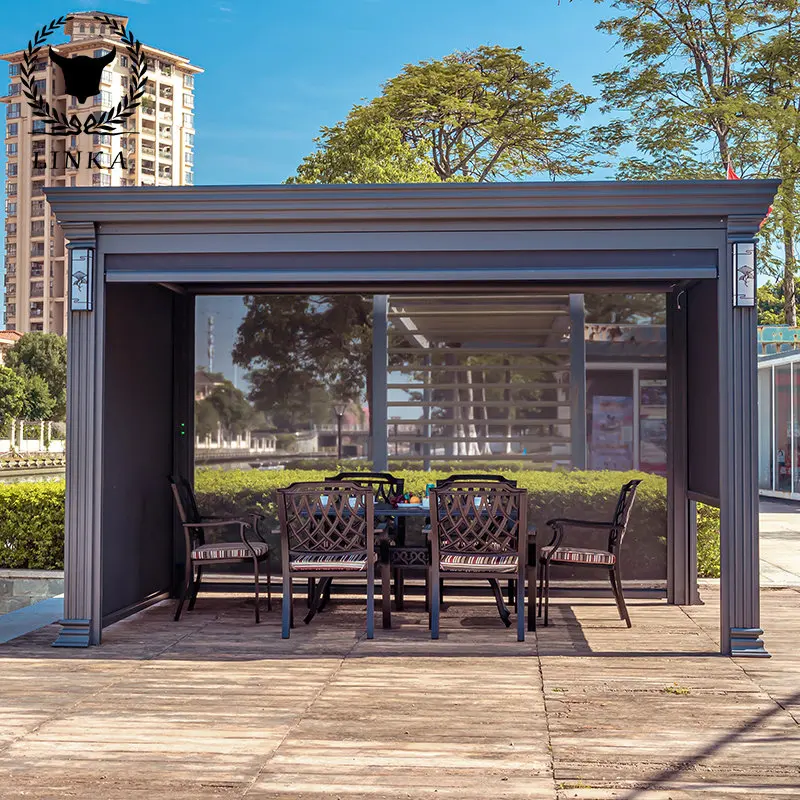 Уличная Современная Автоматическая беседка Arbours