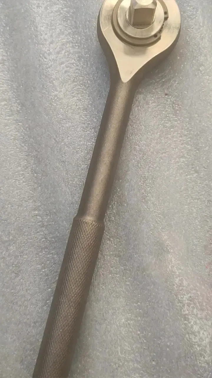 

New Popular Good Surface Coated Ratchet Spanner Wrench Used In Metallurgy non sparking tools 1/4" Double Pawl Ratchet